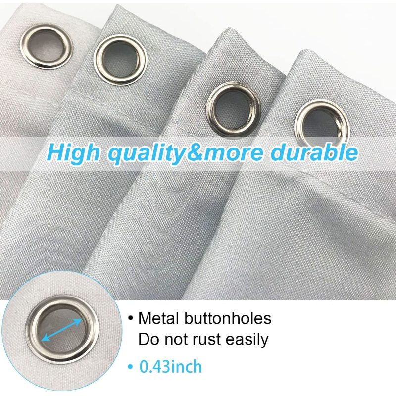 Misty Forest Shower Curtains Natural Woodland Modern National Bathroom Curtain Waterproof Anti-peeping Bathing Cover with Hooks