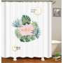 China Weighted Shower Curtains For Bathroom, European Custom Print Custom Shower Curtain Printing/