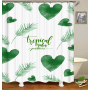 China Weighted Shower Curtains For Bathroom, European Custom Print Custom Shower Curtain Printing/