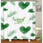 China Weighted Shower Curtains For Bathroom, European Custom Print Custom Shower Curtain Printing/