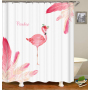 China Weighted Shower Curtains For Bathroom, European Custom Print Custom Shower Curtain Printing/