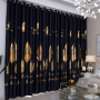 Decorativas Living Room Sets Blackout Kid Cortinas Precios,Wholesale Polyester Embroidered Curtain For Bedroom Set#
