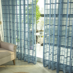 Ready Made Homes Living Room Sheer Fabric,Wholesale Fabric Sheer Curtain Design For Church#