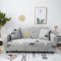 New Blooming Flower Design Printed Stretch Sofa Slipcover, Full Cover Protector for Sofa Home Decor