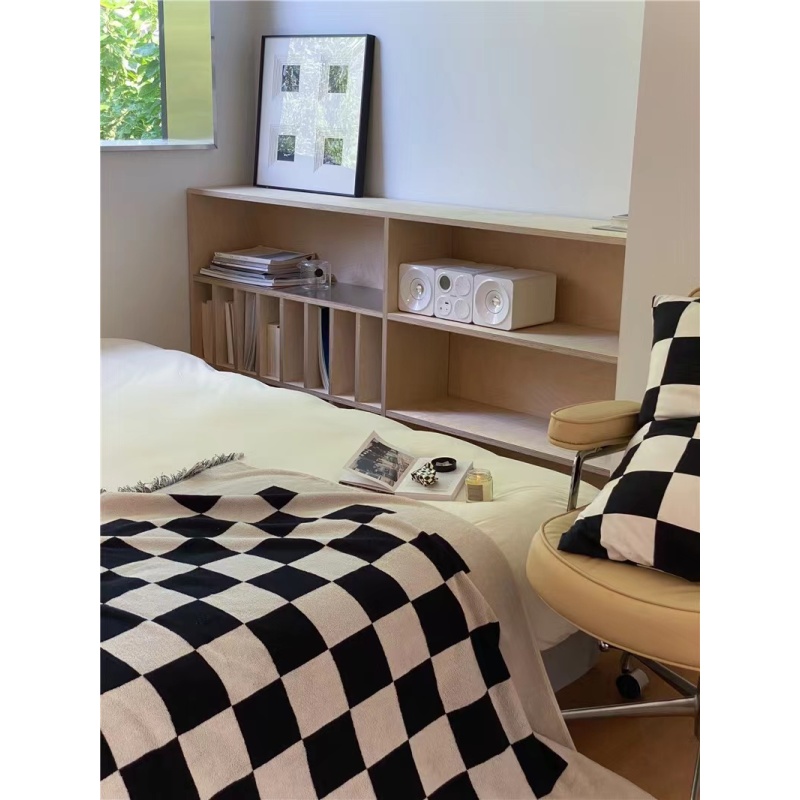 Nordic Style Blankets with Tassel for Bed Sofa Plaid Travel Car Airplane Nap Blankets Soft Wall Tapestry Bedcover Mantas Koc /