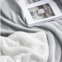Soft Warm Coral Fleece Blanket Winter Sheet Bedspread Sofa Throw king size Light Thin Mechanical Wash Flannel Blankets