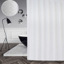 Waffle Fabric Shower Curtain For Bathroom, Water Repellent Modern Waffle Shower Curtain Mildew Resistant/