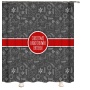 Wholesale direct sales waterproof Shower Curtain , Holiday design shower curtain with Hooks#