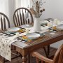 Happy Fall Pumpkin Truck Placemats Set of 4, 12x18 Inch  Autumn Thanksgiving Harvest Vintage Table Mat for Party Dining#