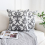 Nordic Geometric Embroidery Cushion Cover,  Blended  Home Decor Cushion Cover /