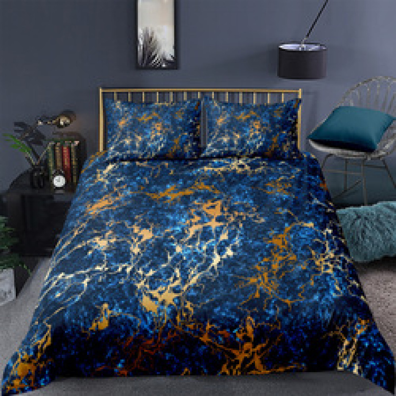 3 Pcs French Sets Bedding, Stock Luxury Bedding Set For Adult/