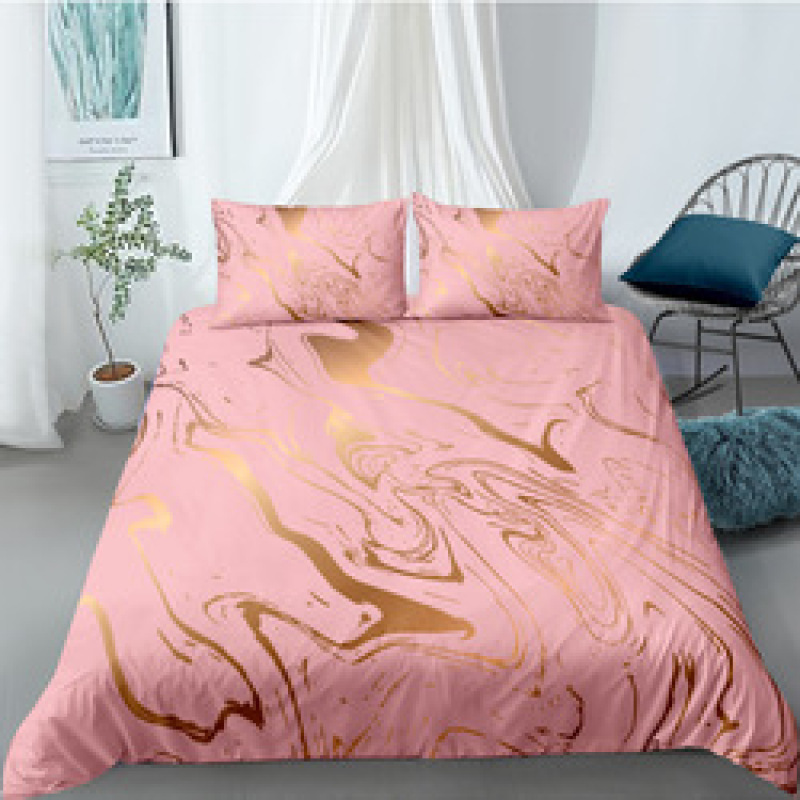 3 Pcs French Sets Bedding, Stock Luxury Bedding Set For Adult/