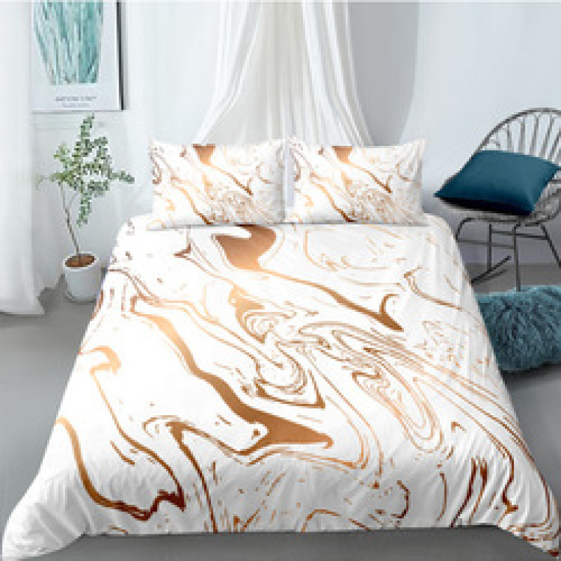 3 Pcs French Sets Bedding, Stock Luxury Bedding Set For Adult/