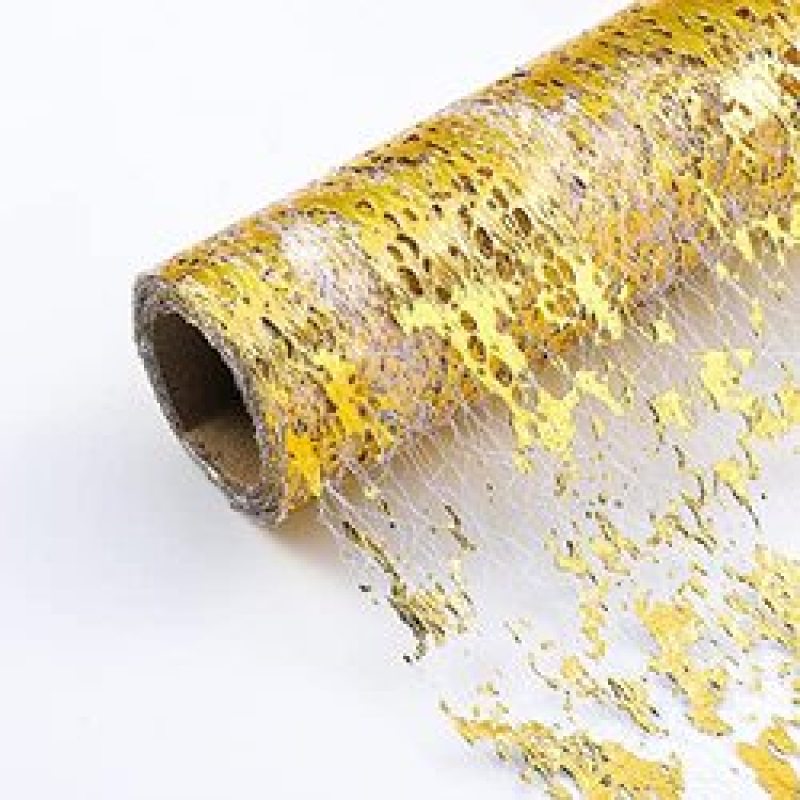 Versatile Golden Pink Table Runner Roll, 28 cm x 10 m Wedding Table Cloth for Wedding Party&