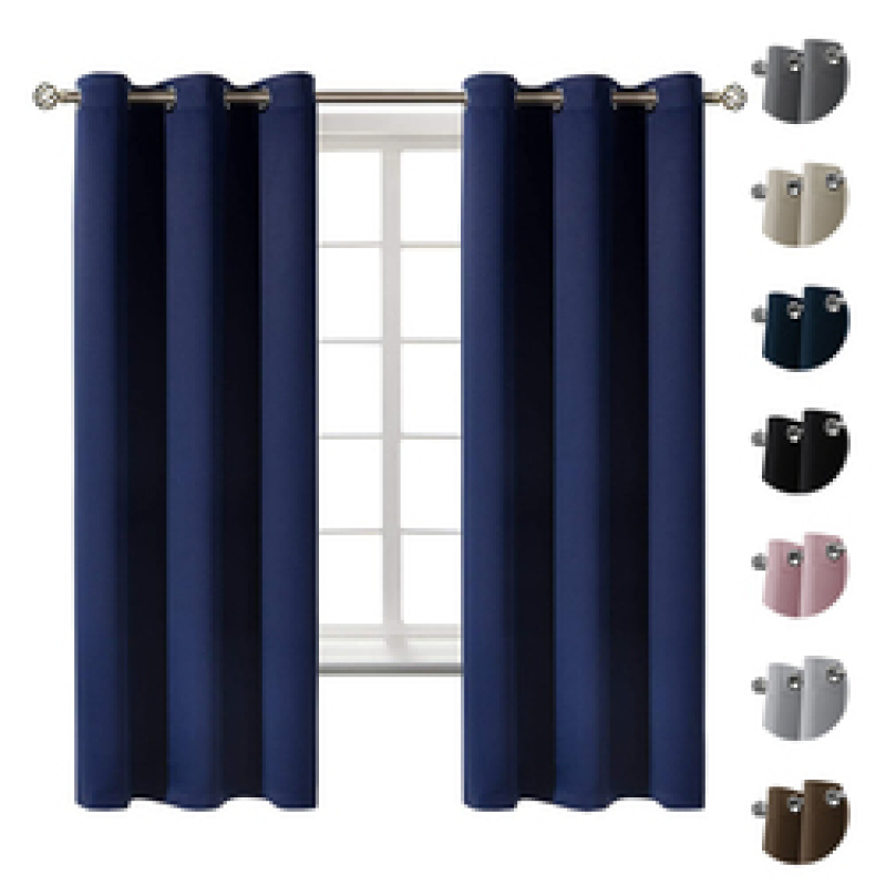 Latest Curtain Fashion Designs Polyester Curtain Fabric Seuropean For Jacquard, Thermal Insulated Blackout Curtain