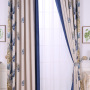 Latest Curtain Fashion Designs Polyester Curtain Fabric Seuropean For Jacquard, Thermal Insulated Blackout Curtain