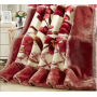 Warm Luxury Heavy Raschel Blanket 8kg Thick Raschel big bed blankets