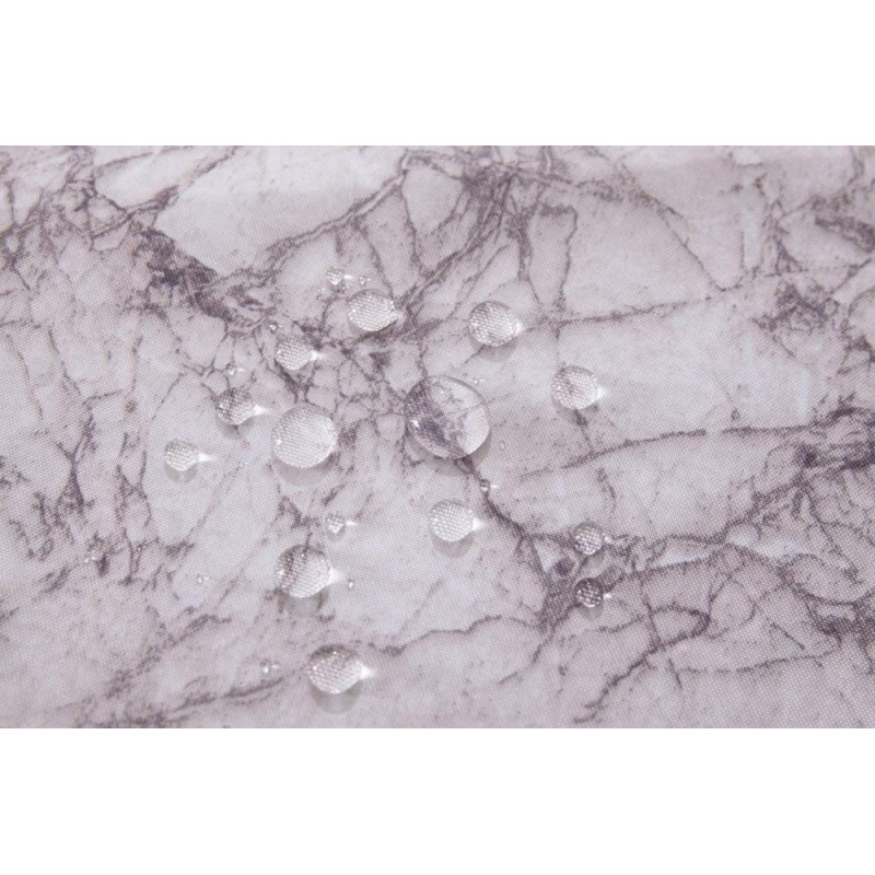 Elegance Luxury Bathroom Shower Curtain Waterproof and Mildewproof Polyester Fabric