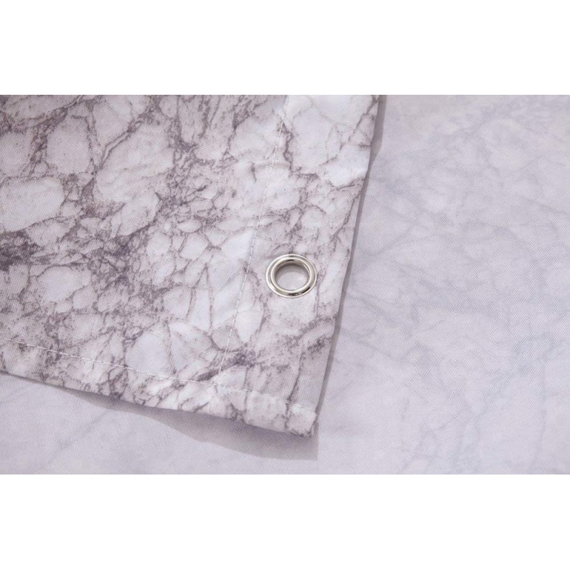 Elegance Luxury Bathroom Shower Curtain Waterproof and Mildewproof Polyester Fabric