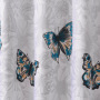 Simple Pattern Shower Curtain,Butterfly Flying Pattern Thick Waterproof Shower Curtain Mildew Polyester Shower /