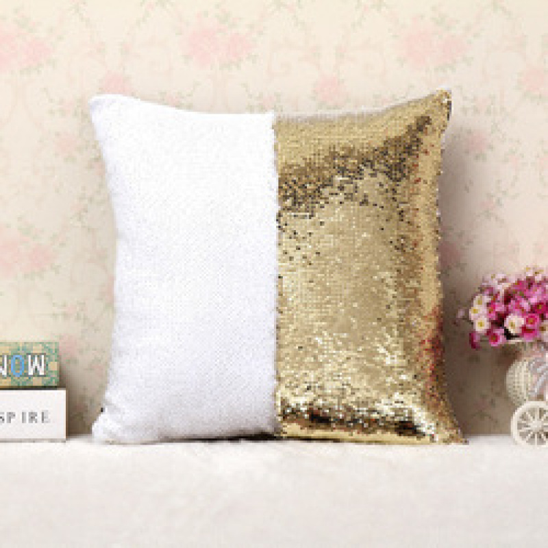 2020 Unique Colorful Creativity Sequins Custom Furniture Cushion Cover, Decorative Polyester Fabric Decor Sofa Cushion Cover/