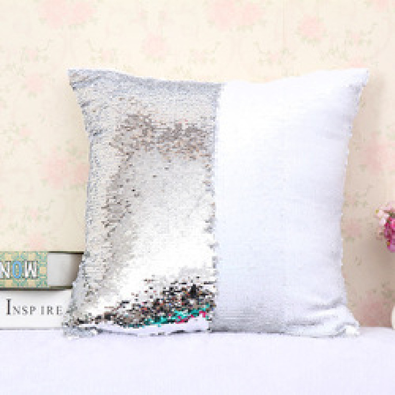 2020 Unique Colorful Creativity Sequins Custom Furniture Cushion Cover, Decorative Polyester Fabric Decor Sofa Cushion Cover/