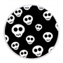 OEM Custom Microfiber Beach Towel, Round Skeleton Print Poncho, Tassel Beach Towel#