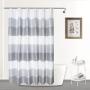 Custom Bathroom Waffle Shower Curtain, Polyester Waterproof Shower Curtains With Hooks/