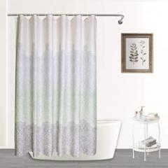 Custom Bathroom Waffle Shower Curtain, Polyester Waterproof Shower Curtains With Hooks/