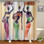Wholesale Digital Printed Fabric Shower Curtain Set, 2019 Butterfly Shower Curtain/