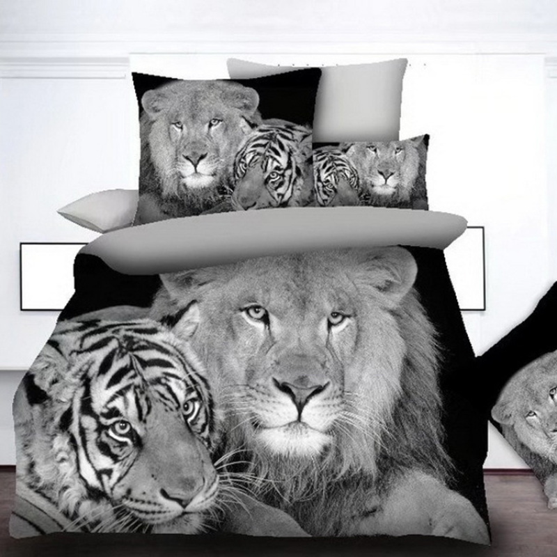 Wholesale Bedsheets 100% Cotton Bedding Comforter Sets, Red Rose Pattern Bedset Bedding Set/