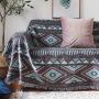 Geometric Home Slipcover Couch Cover Sofa, Universal Designs Fabric Sofa Cover Towels/