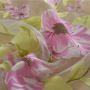 100 polyester sheer burnout curtain fabric