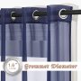 White Window Curtain For Kids Bedroom Kitchen,  European Style Custom Size Veil Sheer Voile Tulle Curtains/