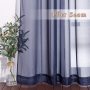 White Window Curtain For Kids Bedroom Kitchen,  European Style Custom Size Veil Sheer Voile Tulle Curtains/