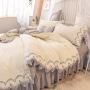 Designer Bed Sheet Set,4 Pcs Bed Sheet Set#