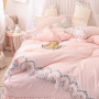 Designer Bed Sheet Set,4 Pcs Bed Sheet Set#