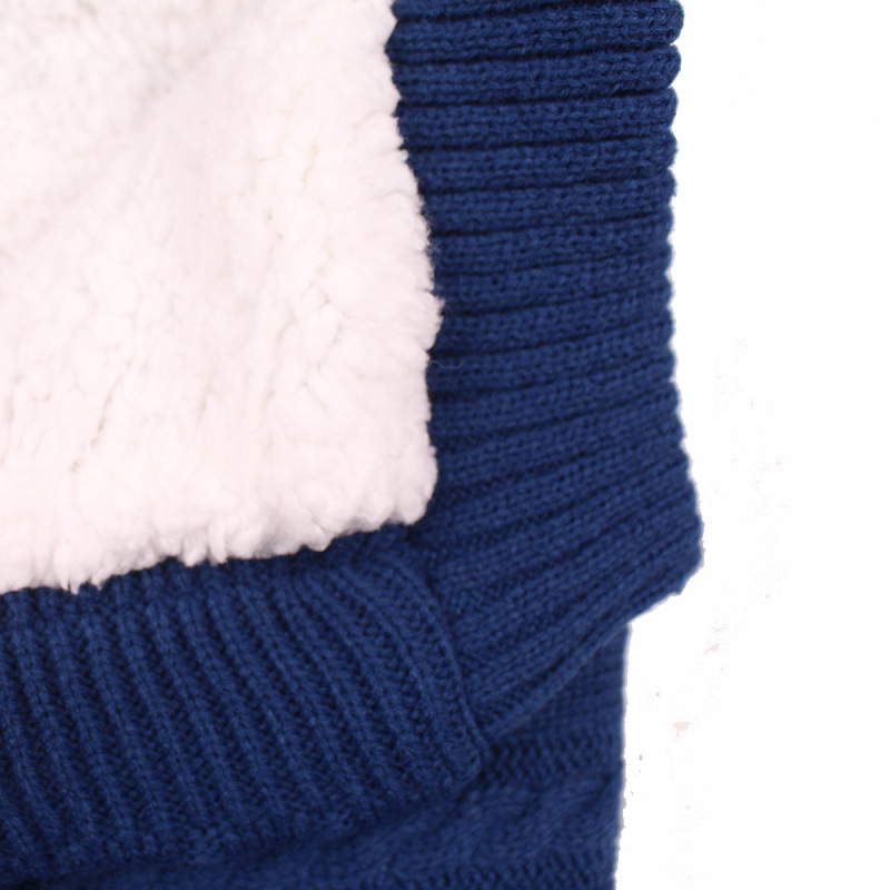 Baby Sleeping Bag Envelope Winter Kid Sleepsack Footmuff Stroller Knitted Sleep Sack Newborn Swaddle Knit Blanket