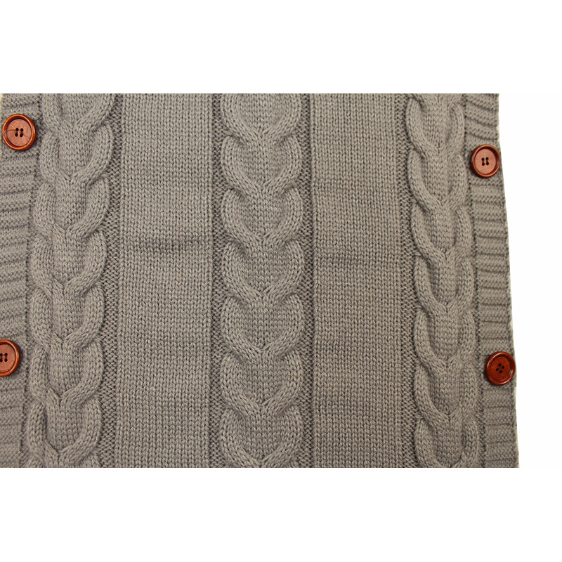 Baby Sleeping Bag Envelope Winter Kid Sleepsack Footmuff Stroller Knitted Sleep Sack Newborn Swaddle Knit Blanket