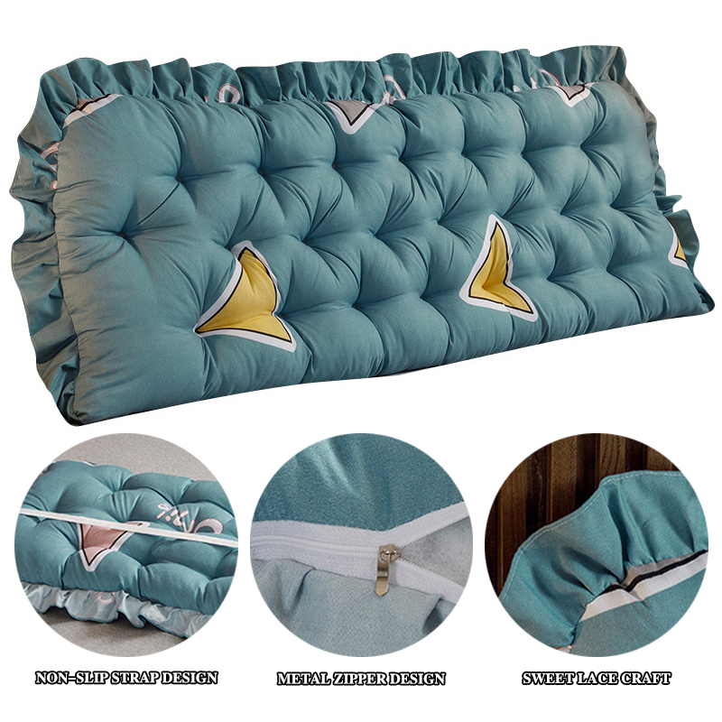 Back cushion bedroom tatami soft package living room sofa waist pillow bed/