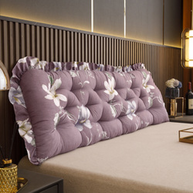 Back cushion bedroom tatami soft package living room sofa waist pillow bed/