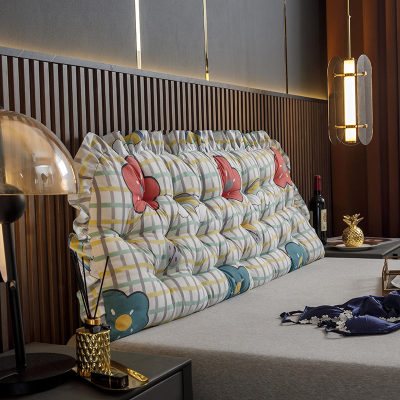 Back cushion bedroom tatami soft package living room sofa waist pillow bed/