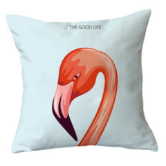 Ins Net Red Flamingo Pillow Car Sofa Waist Cushion Sleeve Customized,Funny Pillow Case Home Decor/