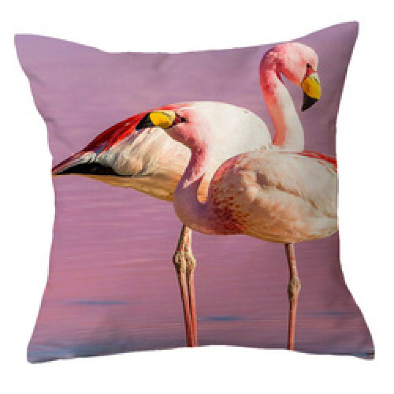 Ins Net Red Flamingo Pillow Car Sofa Waist Cushion Sleeve Customized,Funny Pillow Case Home Decor/