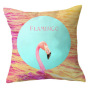 Ins Net Red Flamingo Pillow Car Sofa Waist Cushion Sleeve Customized,Funny Pillow Case Home Decor/