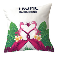 Ins Net Red Flamingo Pillow Car Sofa Waist Cushion Sleeve Customized,Funny Pillow Case Home Decor/