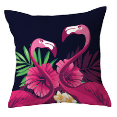 Ins Net Red Flamingo Pillow Car Sofa Waist Cushion Sleeve Customized,Funny Pillow Case Home Decor/