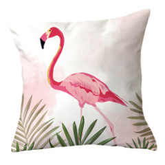 Ins Net Red Flamingo Pillow Car Sofa Waist Cushion Sleeve Customized,Funny Pillow Case Home Decor/