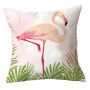 Ins Net Red Flamingo Pillow Car Sofa Waist Cushion Sleeve Customized,Funny Pillow Case Home Decor/
