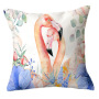 Ins Net Red Flamingo Pillow Car Sofa Waist Cushion Sleeve Customized,Funny Pillow Case Home Decor/